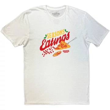 Netflix - Stranger Things - Season Of Eating Pizza - Unisex Póló - BILSTT00136TSMW