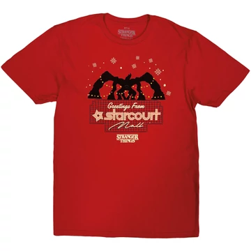 Netflix - Stranger Things - Greetings From Starcourt - Unisex Póló - BILSTT00144TSMR