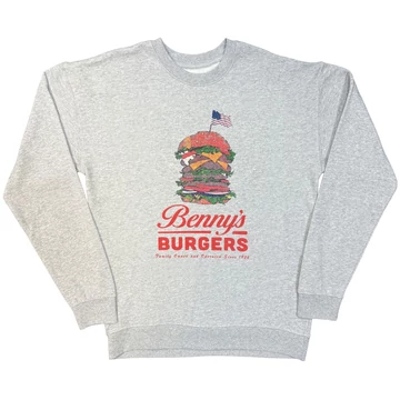 Netflix - Stranger Things - Benny’s Burger - Unisex Pulóver - BILSTT00148SWTMG