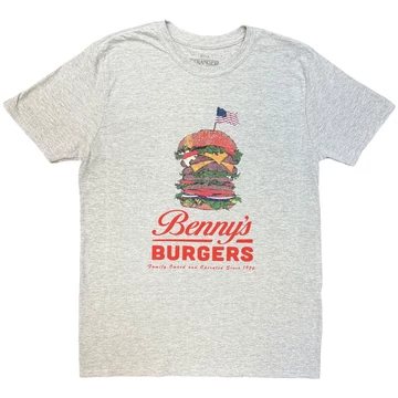 Netflix - Stranger Things - Benny’s Burger - Unisex Póló - BILSTT00148TSMG