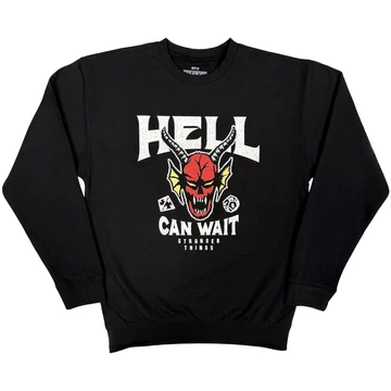 Netflix - Stranger Things - Hell Can Wait - Unisex Pulóver - BILSTT00160SWTMB