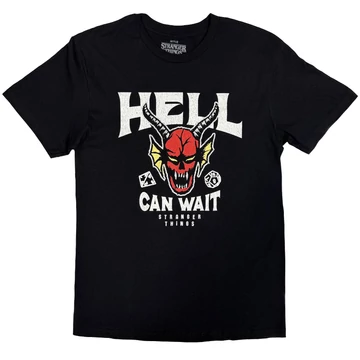 Netflix - Stranger Things - Hell Can Wait - Unisex Póló - BILSTT00160TSMB