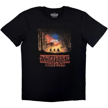 Netflix - Stranger Things - Friends Don’t Lie - Unisex Póló - BILSTT00164TSMB