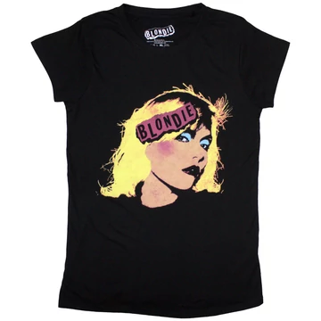 Blondie - Punk Logo - Női Póló - BLDTS01LB