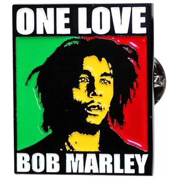 Bob Marley - One Love - Kitűző Szett - BMAPIN04