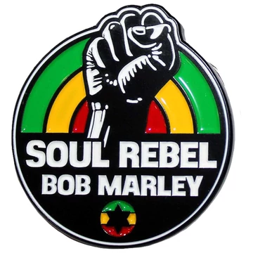 Bob Marley - Soul Rebel - Kitűző Szett - BMAPIN05