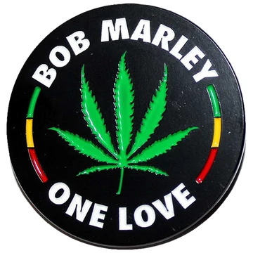 Bob Marley - Leaf - Kitűző Szett - BMAPIN06