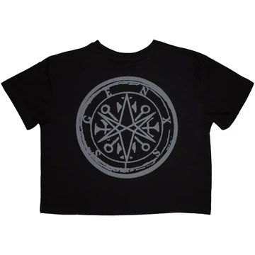 Bring Me The Horizon - Metal Logo Genxsis - Női Crop Top Póló - BMTHCT149LB