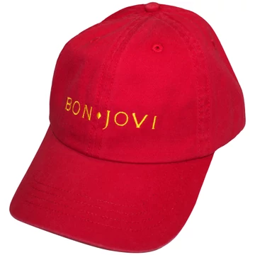 Bon Jovi - Original Logo - Unisex Baseball Sapka - BONJCAP01R