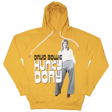 David Bowie - Hunky Dory 2 - Unisex Kapucnis Pulóver - BOWHD42MMU
