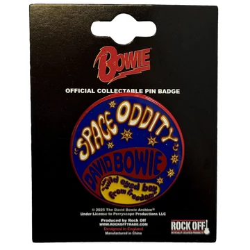 David Bowie - Space Oddity - Kitűző Szett - BOWPIN12