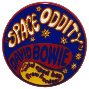 David Bowie - Space Oddity - Kitűző Szett - BOWPIN12