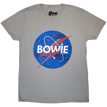 David Bowie - Starman Logo - Unisex Póló - BOWTS58MG