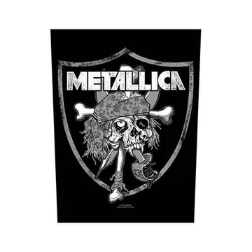 Metallica - Raiders Skull - Hátfelvarró - BP0940