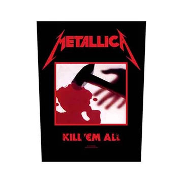 Metallica - Kill 'em all - Hátfelvarró - BP0943