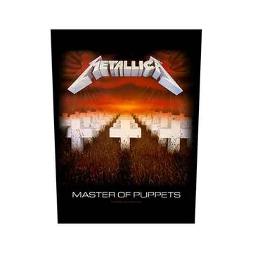 Metallica - Master of Puppets - Hátfelvarró - BP0945