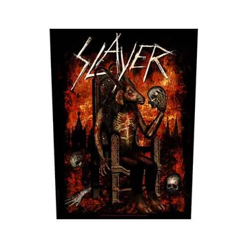 Slayer - Devil on Throne - Hátfelvarró - BP0950