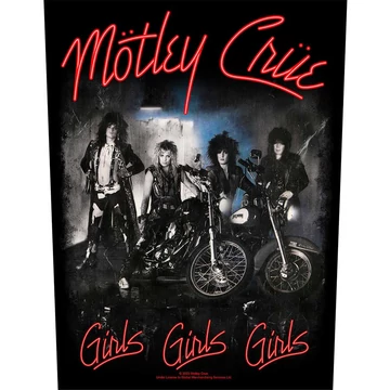 Motley Crue - Girls, Girls, Girls - Hátfelvarró - BP1264