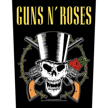 Guns N' Roses - Skull &amp; Guns - Hátfelvarró - BP1270