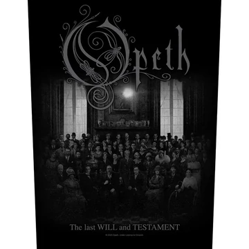 Opeth - The Last Will And Testament - Hátfelvarró - BP1304