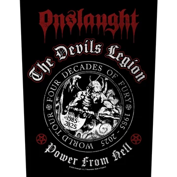 Onslaught - The Devils Legion - Hátfelvarró - BP1317