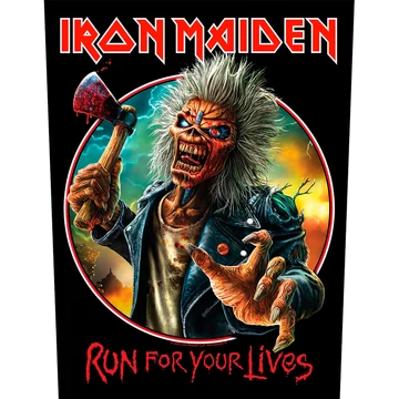 Iron Maiden - Run For Your Lives - Hátfelvarró - BP1324
