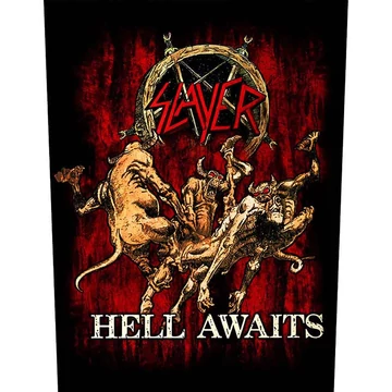 Slayer - Hell Awaits - Hátfelvarró - BP799