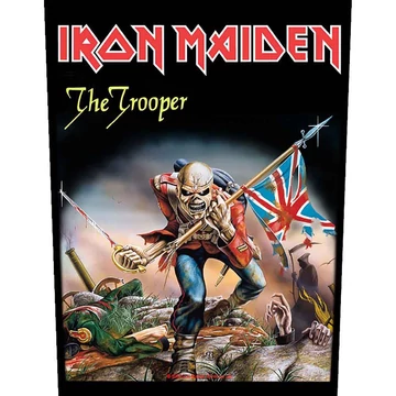 Iron Maiden - The Trooper - Hátfelvarró - BP829