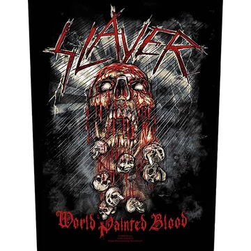 Slayer - World Painted Blood - Hátfelvarró - BP862