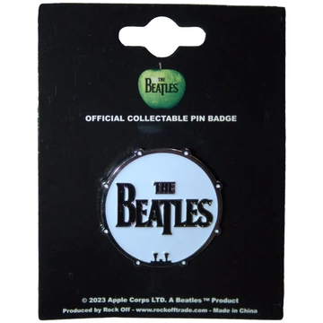 The Beatles - Drum Logo - Kitűző Szett - BPB003