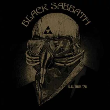 Black Sabbath - US Tour 1978 - Parafa Poháralátét - BSCOAS03