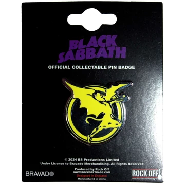 Black Sabbath - Never Say Die - Kitűző Szett - BSPIN07