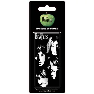 The Beatles - Illustrated Faces - Mágneses Könyvjelző - BTBKMKMAG02