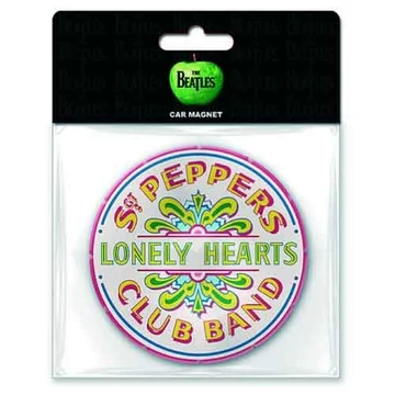 The Beatles - Sgt Pepper Drum Car - Gumi Mágnes - BTCARMAG02