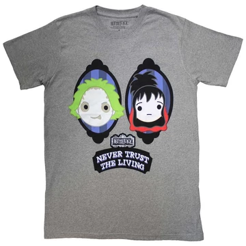 Beetlejuice - Never Trust The Living - Unisex Póló - BTJTS12MG