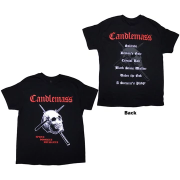 Candlemass - Epicus Doomicus Metallicus - Unisex Póló - CANDTS01MB