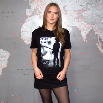 The Cure - Boys Don't Cry Black &amp; White - Női Pólóruha - CUREDRS04LB