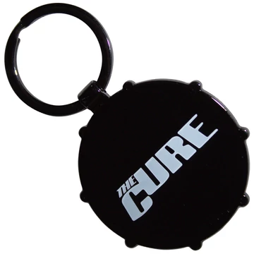 The Cure - Logos Drum - Kulcstartó - CUREKEY01