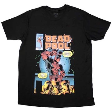 Marvel Comics - Deadpool Bubble Text - Unisex Póló - DEADPTS39MB