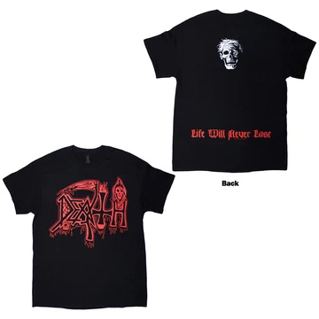 Death - Life Will Never Last - Unisex Póló - DEATHTS02MB