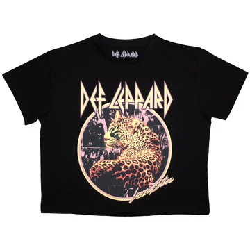 Def Leppard - Love Bites - Női Crop Top Póló - DEFLCT45LB
