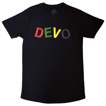 Devo - Logo - Unisex Póló - DEVOTS01MB