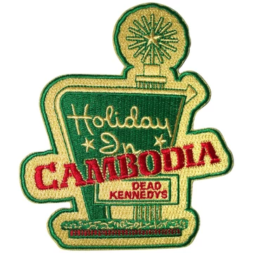 Dead Kennedys - Holiday In Cambodia - Standard Folt - DKPAT05