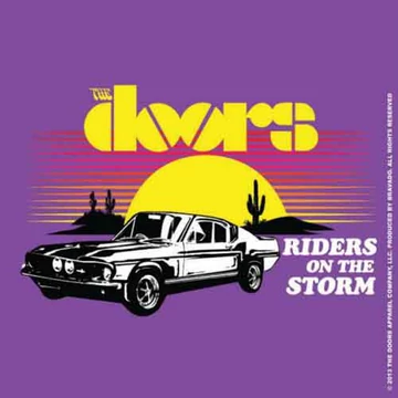 The Doors - Riders - Parafa Poháralátét - DOCOAS02