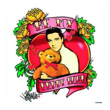 Elvis Presley - Be My Teddy Bear - Parafa Poháralátét - EPCOAST01A
