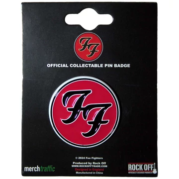 Foo Fighters - FF Logo - Kitűző Szett - FOOPIN01