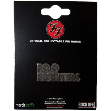 Foo Fighters - Stacked Logo - Kitűző Szett - FOOPIN02