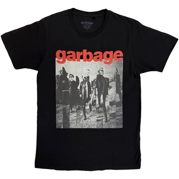 Garbage - Photo Segments - Unisex Póló - GARBTS02MB