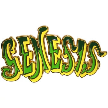 Genesis - Green Classic Logo - Kitűző Szett - GENPIN01