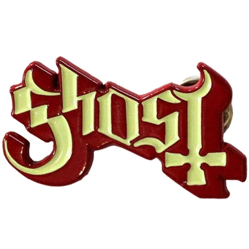 Ghost - Logo Red Shadow - Kitűző Szett - GHOPIN03